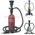 Nouvelle conception de narguilé portable / bouteille de vin hookah shisha / nargile / hubbly bubbly avec haute qualité